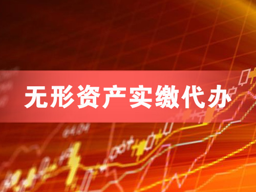 芜湖无形资产实缴资本代办